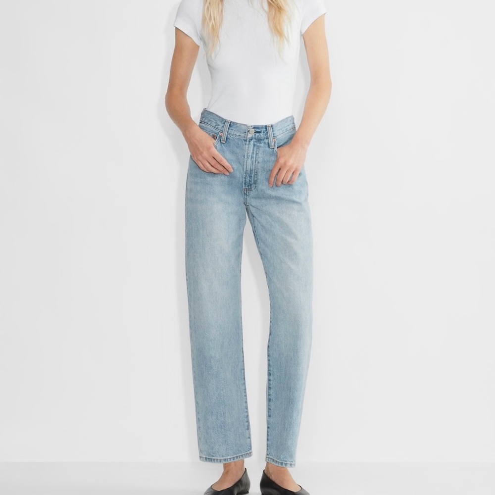 Aritzia Denim Forum Marlo Hi-rise Loose Jean Regular S 27